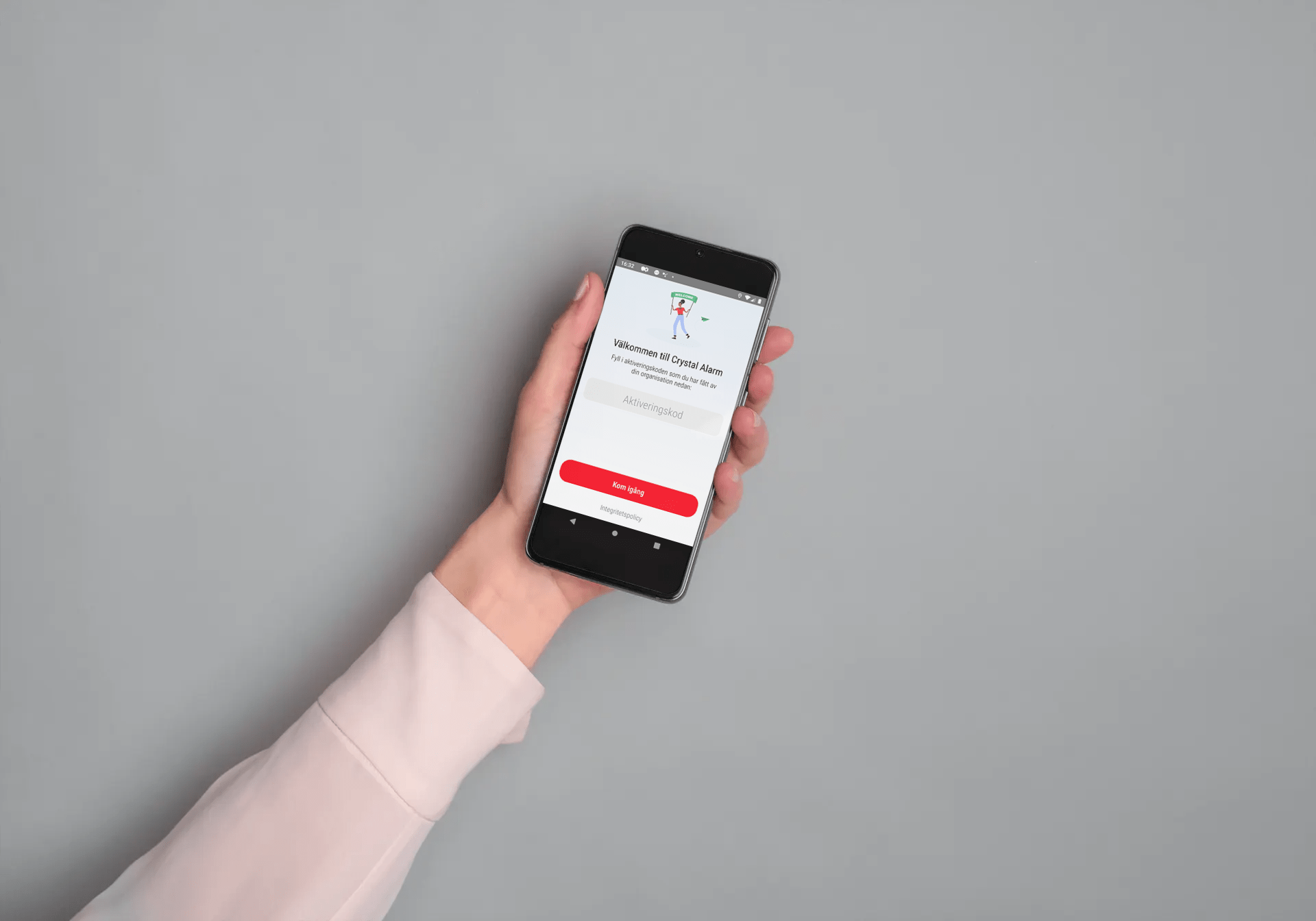 Mehr über den Artikel erfahren Ny layout för att installera Crystal Alarm på Android-enheter